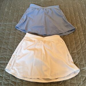Set of two athletic skirts!